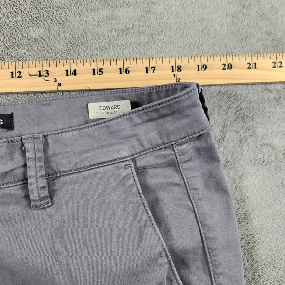 Mavi Edward Slim Straight Mens Size 36x34 Flat Front Chino Pants - Picture 6 of 12